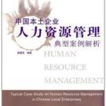 中国本土企业人力资源管理典型案例解析 PDF